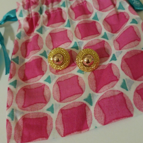 Trina Turk gold earrings - Picture 3 of 4
